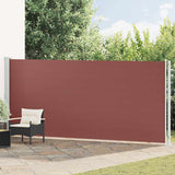 vidaXL Tuinscherm uittrekbaar 140x600 cm zwart