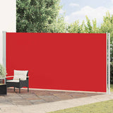 vidaXL Tuinscherm uittrekbaar 140x600 cm zwart