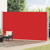 vidaXL Tuinscherm uittrekbaar 140x600 cm zwart