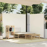 vidaXL Windscherm uittrekbaar 160x600 cm bruin