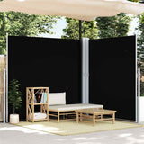 vidaXL Windscherm uittrekbaar 160x600 cm bruin