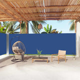 vidaXL Windscherm uittrekbaar 160x600 cm bruin
