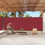vidaXL Windscherm uittrekbaar 160x600 cm bruin