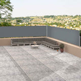 vidaXL Windscherm uittrekbaar 160x600 cm bruin