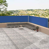 vidaXL Windscherm uittrekbaar 160x600 cm bruin