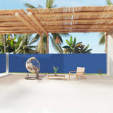 vidaXL Windscherm uittrekbaar 160x600 cm bruin