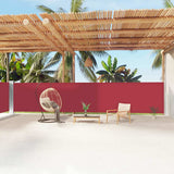 vidaXL Windscherm uittrekbaar 160x600 cm bruin