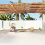 vidaXL Windscherm uittrekbaar 160x600 cm bruin