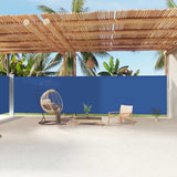 vidaXL Windscherm uittrekbaar 160x600 cm bruin