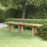 vidaXL Tuinbank 110 cm geïmpregneerd massief grenenhout
