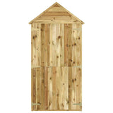 vidaXL Tuinschuur 107x37x220 cm geïmpregneerd massief grenenhout