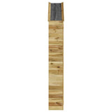 vidaXL Tuinschuur 107x37x220 cm geïmpregneerd massief grenenhout