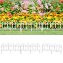vidaXL Lawn Edging 17 pcs 10 m Polypropylene Black