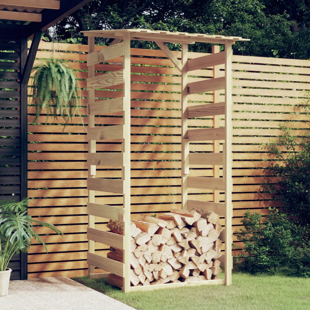 vidaXL Pergola's met dak 2 st 100x90x100 cm geïmpregneerd grenenhout