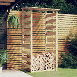 vidaXL Pergola's met dak 2 st 100x90x100 cm geïmpregneerd grenenhout