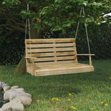 vidaXL Schommelbank 155x65x60 cm geïmpregneerd grenenhout