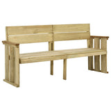 vidaXL Tuinbank 121 cm geïmpregneerd grenenhout