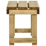 vidaXL Garden Bench 140 cm Impregnated Pinewood