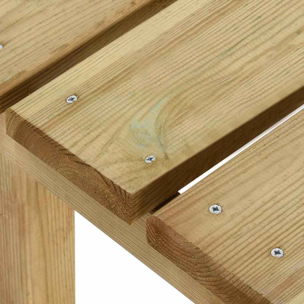 vidaXL Garden Bench 140 cm Impregnated Pinewood