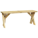 vidaXL Garden Bench 110 cm Impregnated Pinewood
