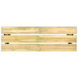 vidaXL Garden Bench 110 cm Impregnated Pinewood