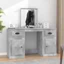 vidaXL Kaptafel avec plateau 130x50x132,5 cm blanc