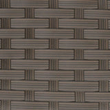 vidaXL 5-piece L-shaped Lounge Set with Cushions Poly Rattan Brown