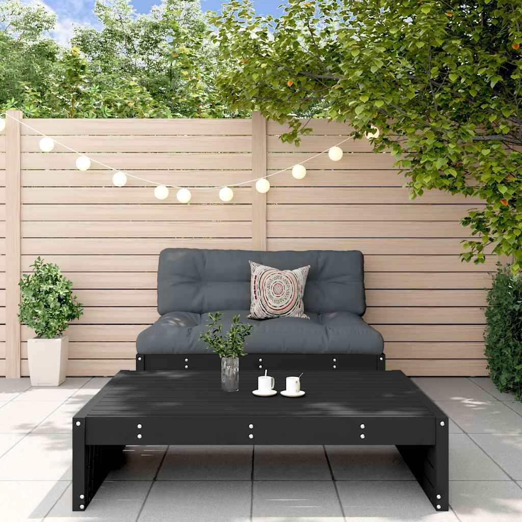 vidaXL 2-Piece Lounge Set with Cushions Solid Pine