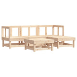 vidaXL 5-Piece Lounge Set Solid Pinewood