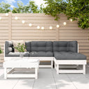 vidaXL 5-Piece Lounge Set Solid Pinewood