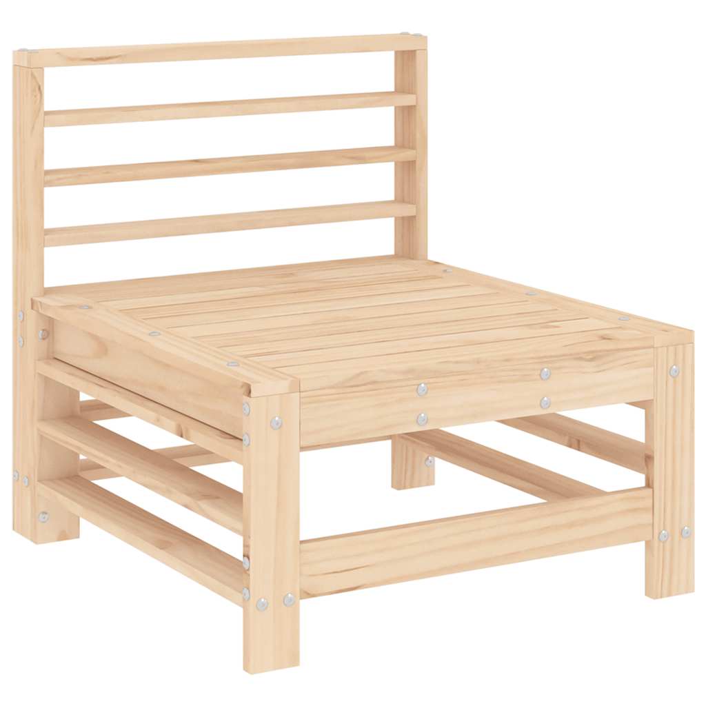 vidaXL 7-Piece Lounge Set Solid Pine Wood
