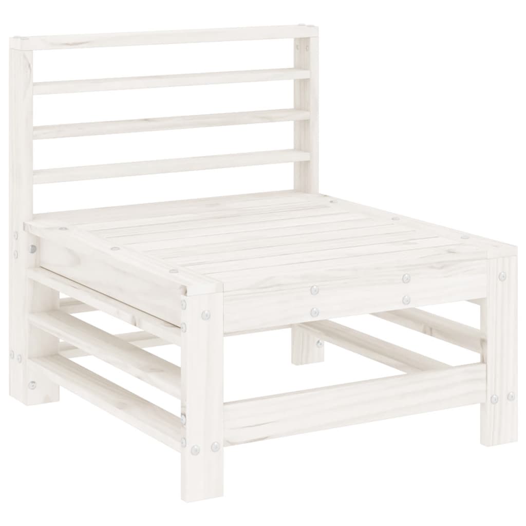 vidaXL 6-delige Loungeset massief grenenhout