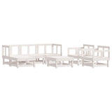vidaXL 7-Piece Lounge Set Solid Pine Wood