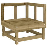 vidaXL 7-Piece Lounge Set Solid Pine Wood