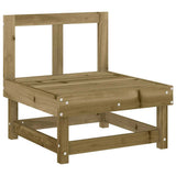 vidaXL 7-Piece Lounge Set Solid Pine Wood