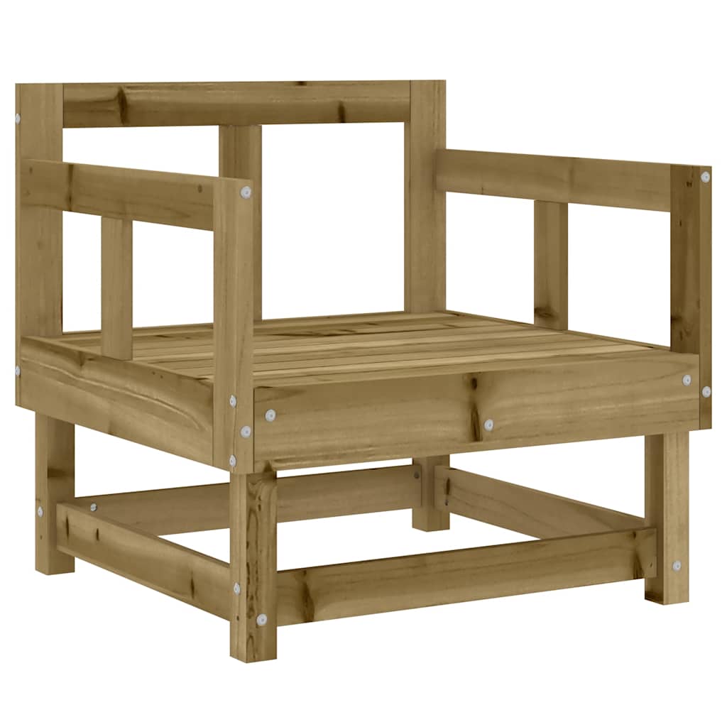 vidaXL 7-Piece Lounge Set Solid Pine Wood