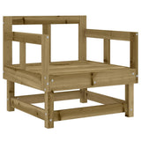 vidaXL 7-Piece Lounge Set Solid Pine Wood