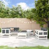 vidaXL 8-delige Loungeset massief grenenhout