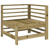 vidaXL 7-Piece Lounge Set Solid Pine Wood