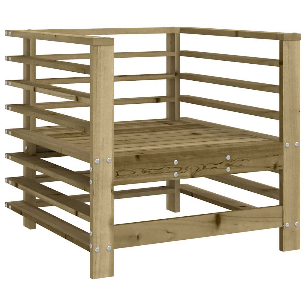 vidaXL 7-Piece Lounge Set Solid Pine Wood