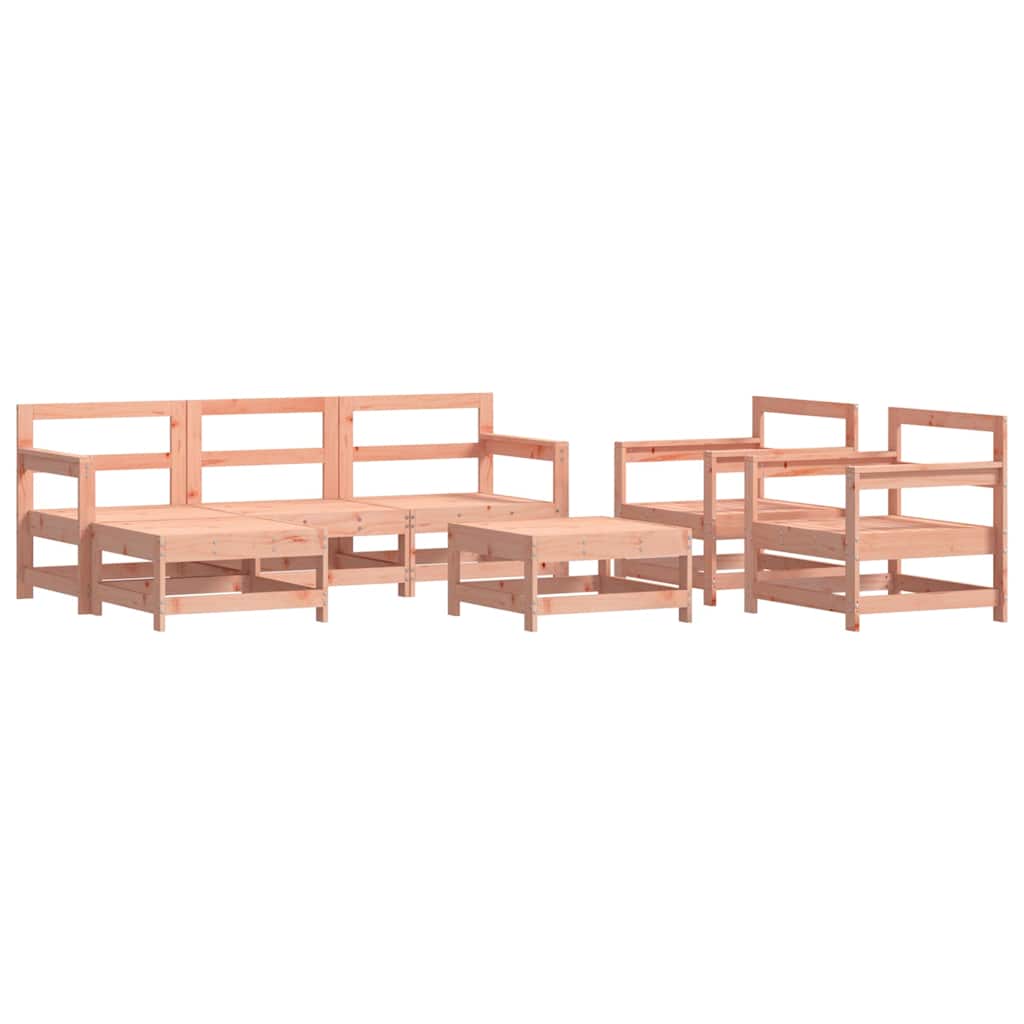 vidaXL 7-Piece Lounge Set Solid Pine Wood