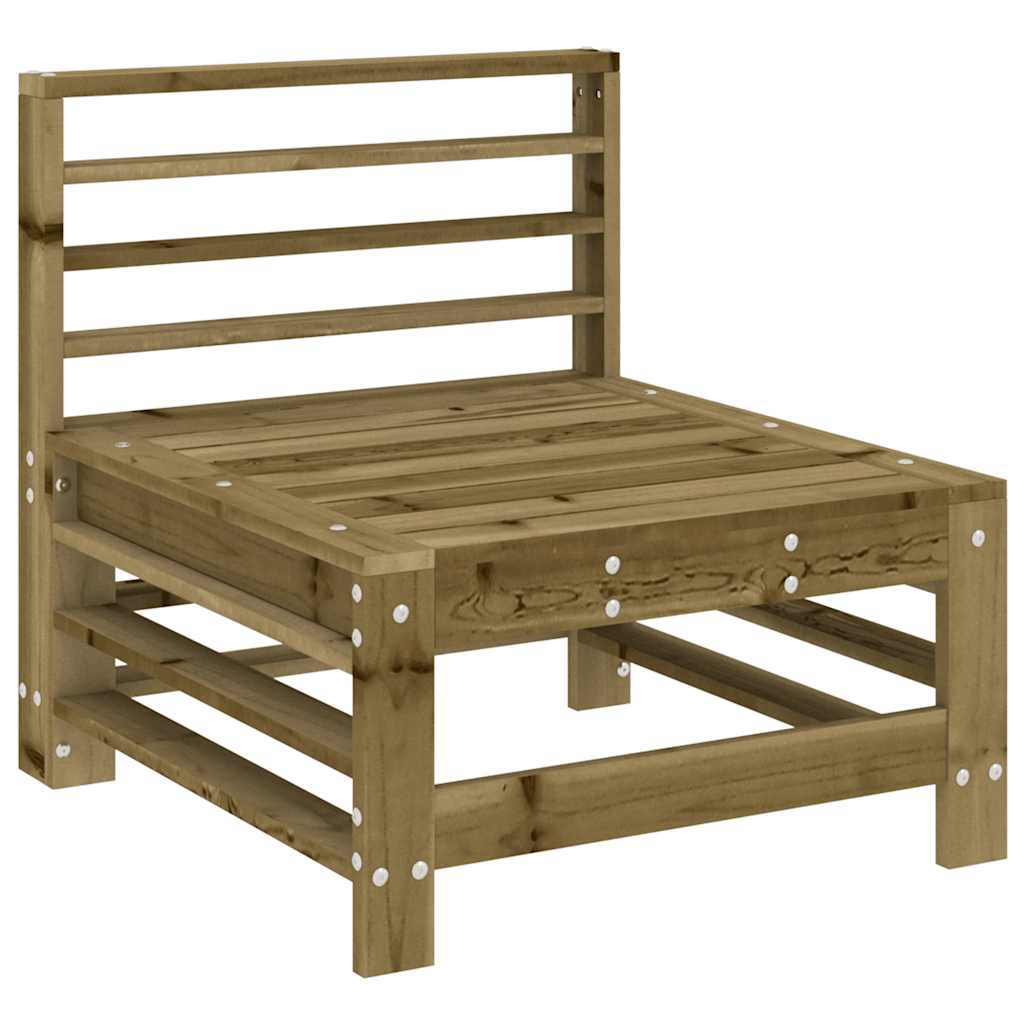 vidaXL 7-delige Loungeset massief grenenhout