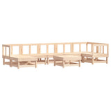 vidaXL 8-delige Loungeset massief grenenhout