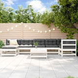 vidaXL 8-delige Loungeset massief grenenhout