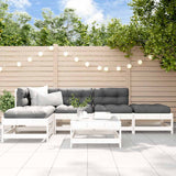 vidaXL 6-delige Loungeset massief grenenhout