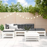 vidaXL 6-delige Loungeset massief grenenhout