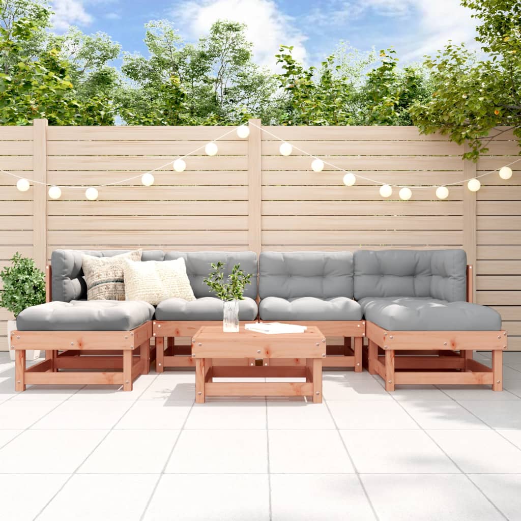 vidaXL 7-delige Loungeset massief grenenhout