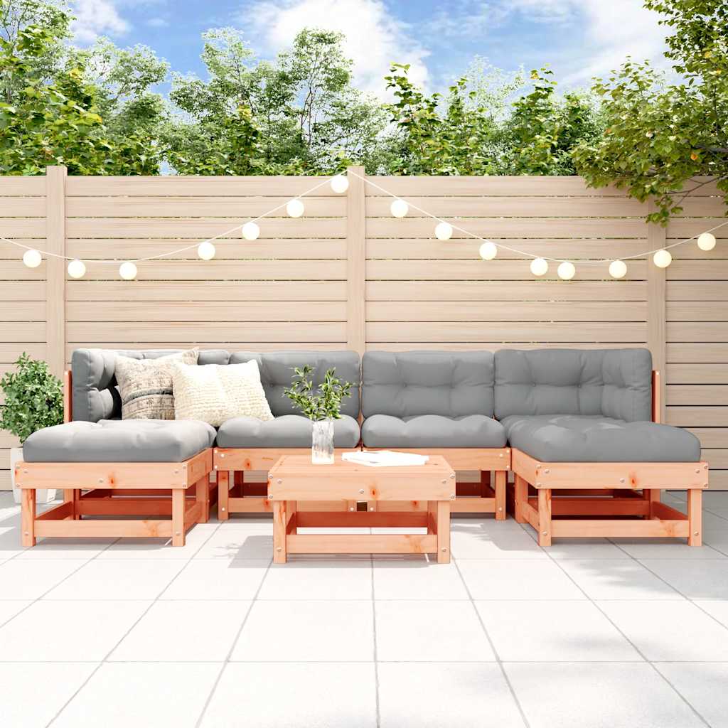 vidaXL 7-Piece Lounge Set Solid Pine Wood