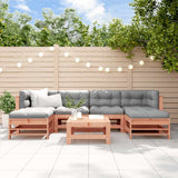 vidaXL 7-Piece Lounge Set Solid Pine Wood