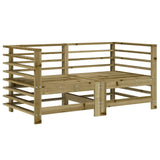 vidaXL 7-Piece Lounge Set Solid Pine Wood